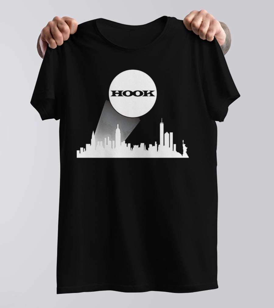 AEW Hook Signal Skyline New York City T-Shirt