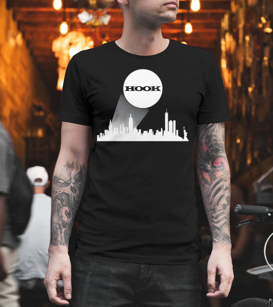 AEW Hook Signal Skyline New York City T-Shirt