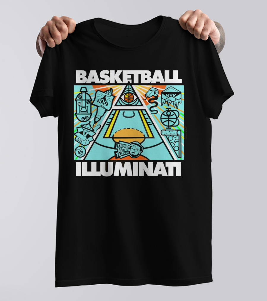 Basketball Illuminati LeBatard And Friends NVK 405 45 9 12 T-Shirt