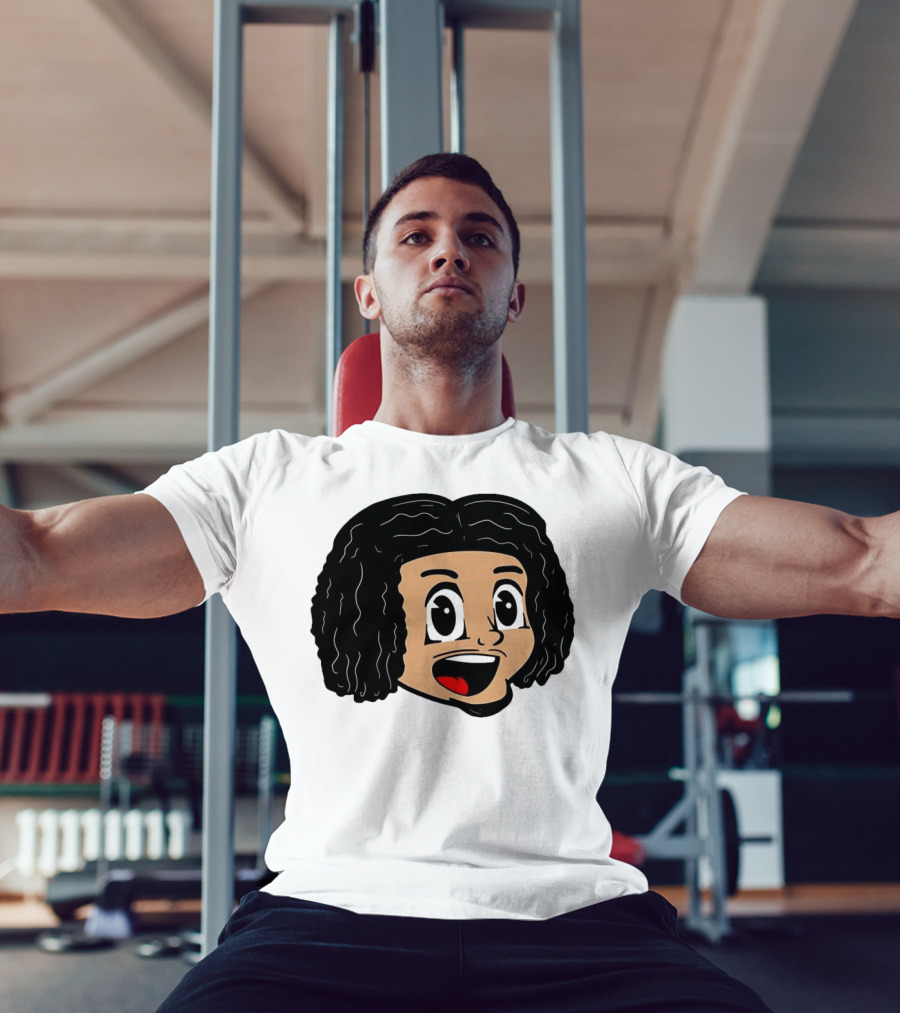 Cookiee Wright Cartoon Face Expression T-Shirt