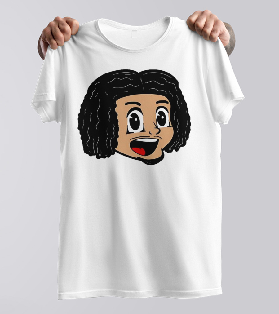 Cookiee Wright Cartoon Face Expression T-Shirt