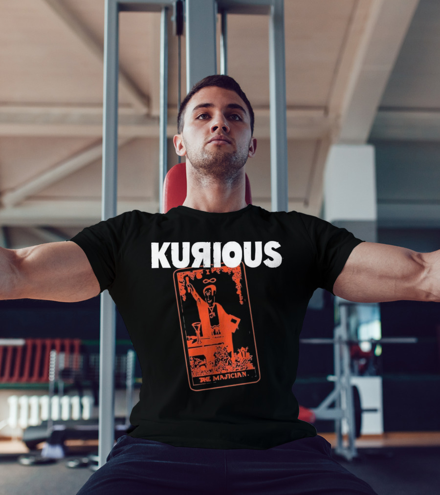 Kurious Gasdrawls The Majician Tarot Card T-Shirt