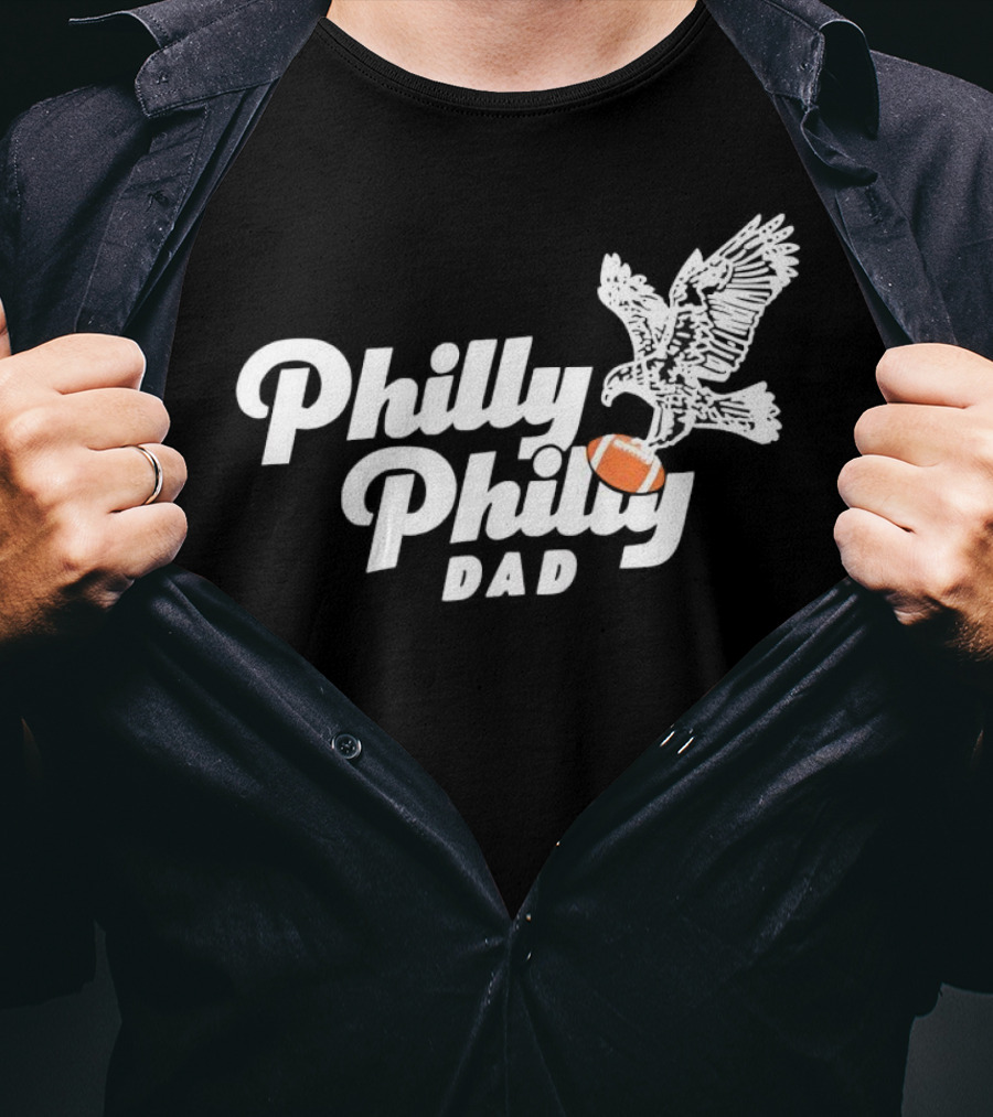 Philly Philly Dad Football Eagle Nick Foles T-Shirt