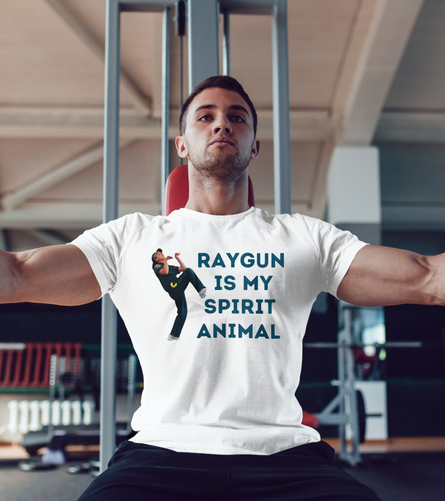 Raygun Is My Spirit Animal Breakdancing T-Shirt