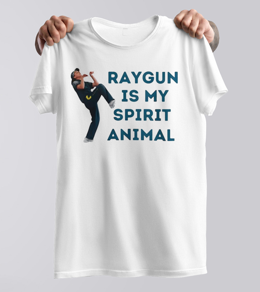 Raygun Is My Spirit Animal Breakdancing T-Shirt