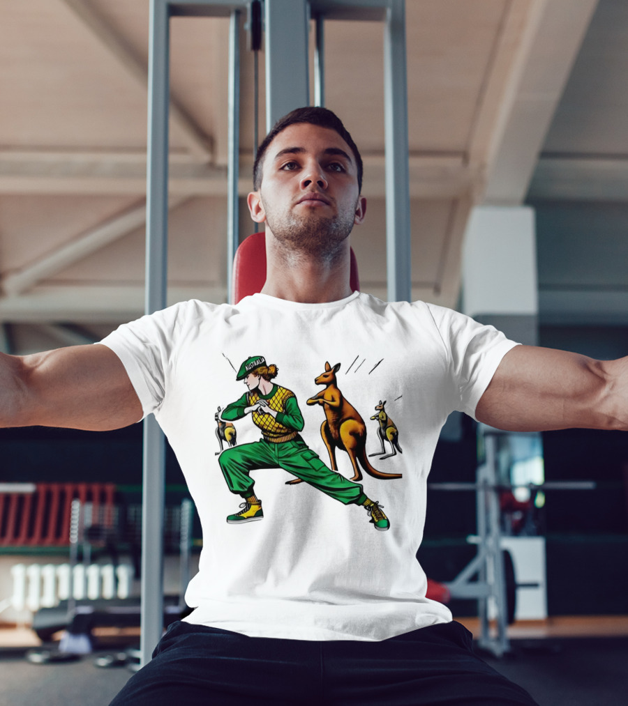Breakdancing With Kangaroo At Olympics T-Shirt