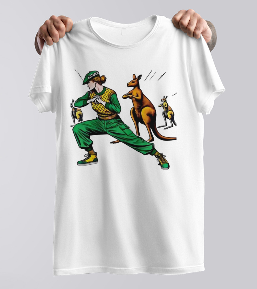 Breakdancing With Kangaroo At Olympics T-Shirt