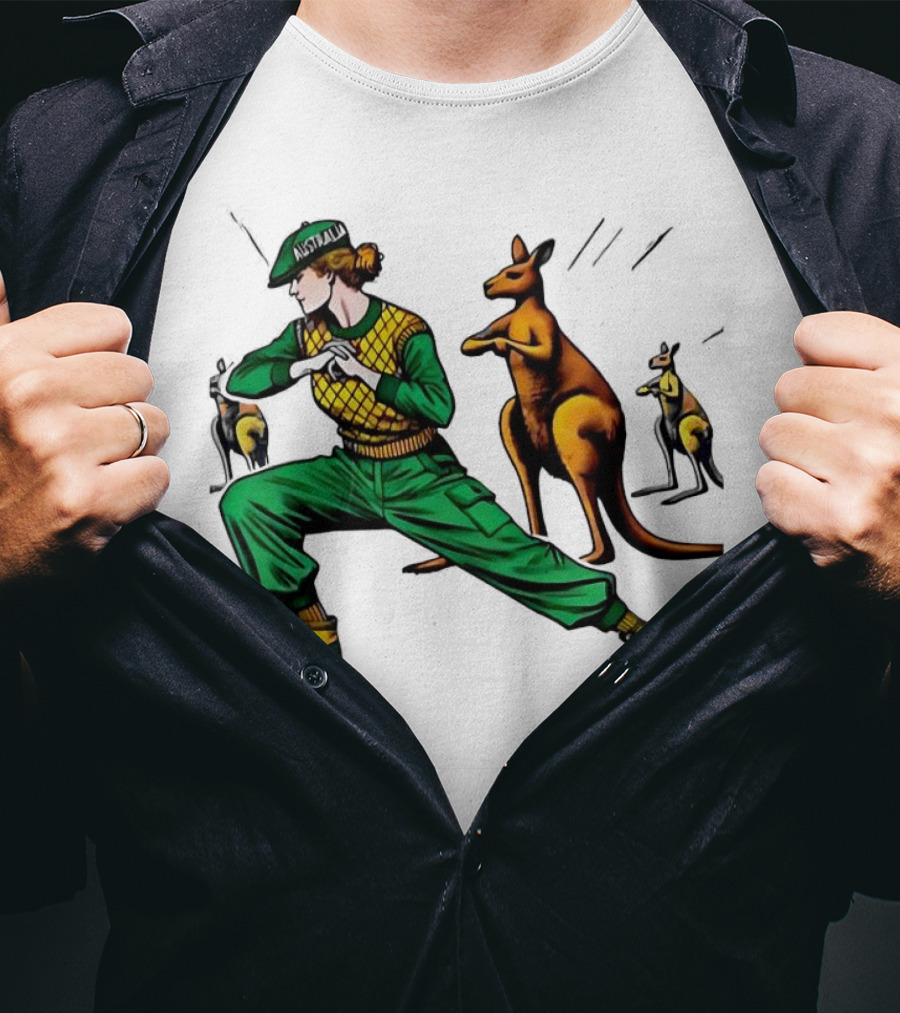 Breakdancing With Kangaroo At Olympics T-Shirt