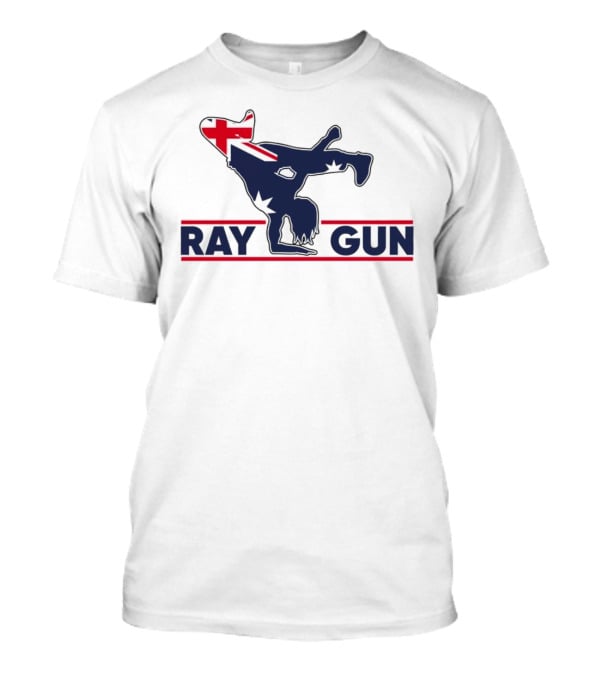 Raygun Australian Flag Olympic Breakdancer T-Shirt