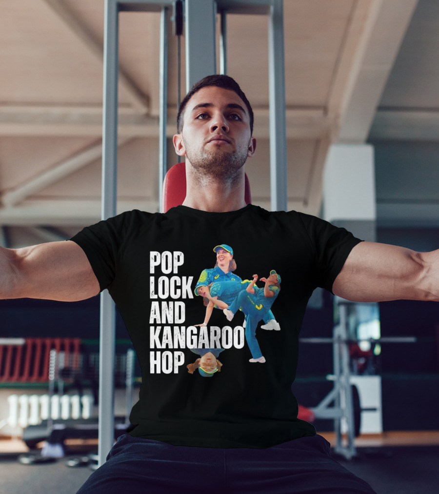 Pop Lock And Kangaroo Hop Raygun Rachael Olympics T-Shirt