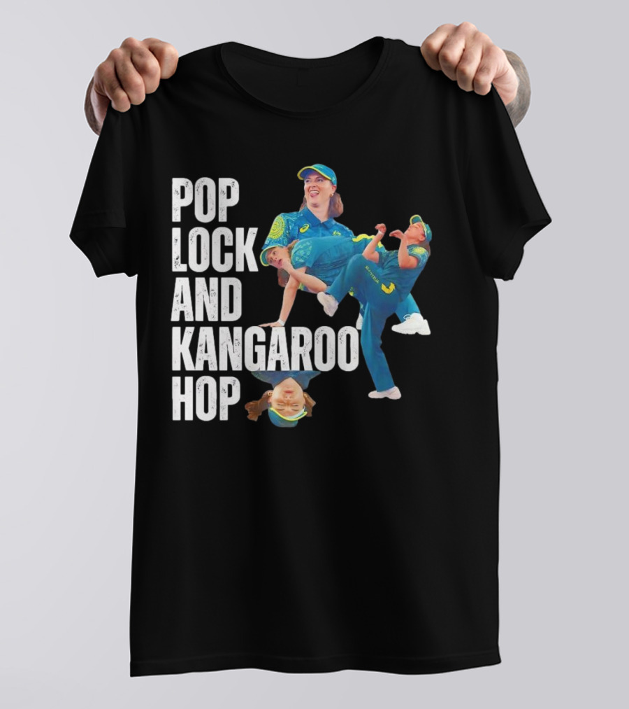 Pop Lock And Kangaroo Hop Raygun Rachael Olympics T-Shirt