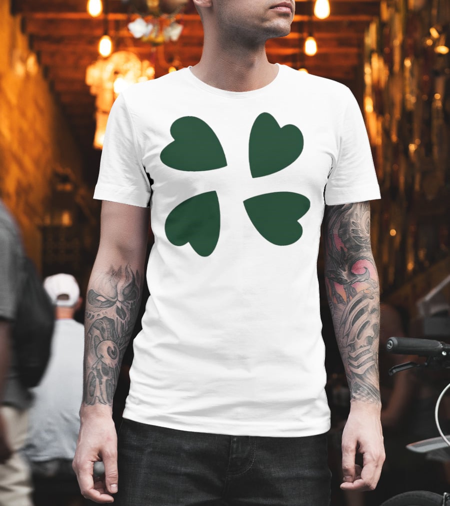 4chan Clover Heart T-Shirt