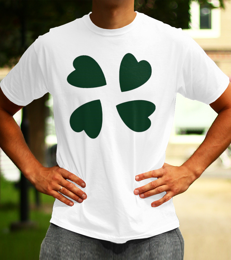 4chan Clover Heart T-Shirt