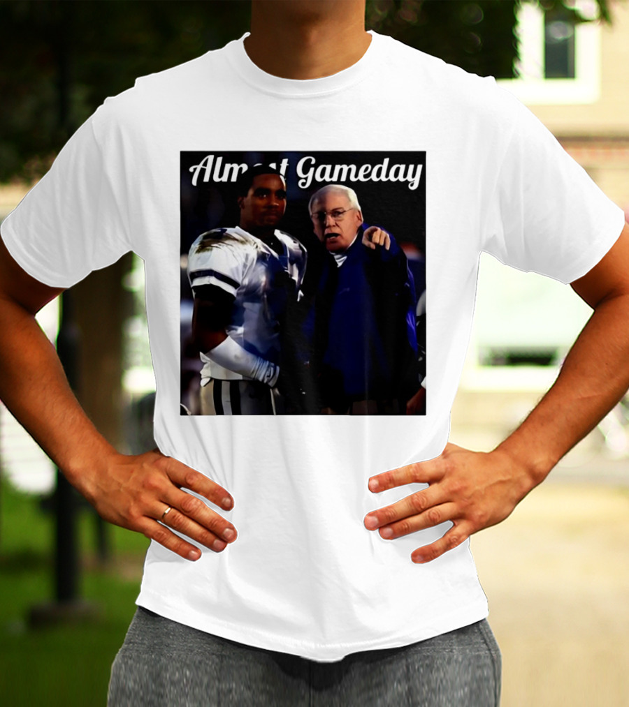 Almost Gameday Bill Snyder Coach K-State Wildcats Player Interaction T-Shirt