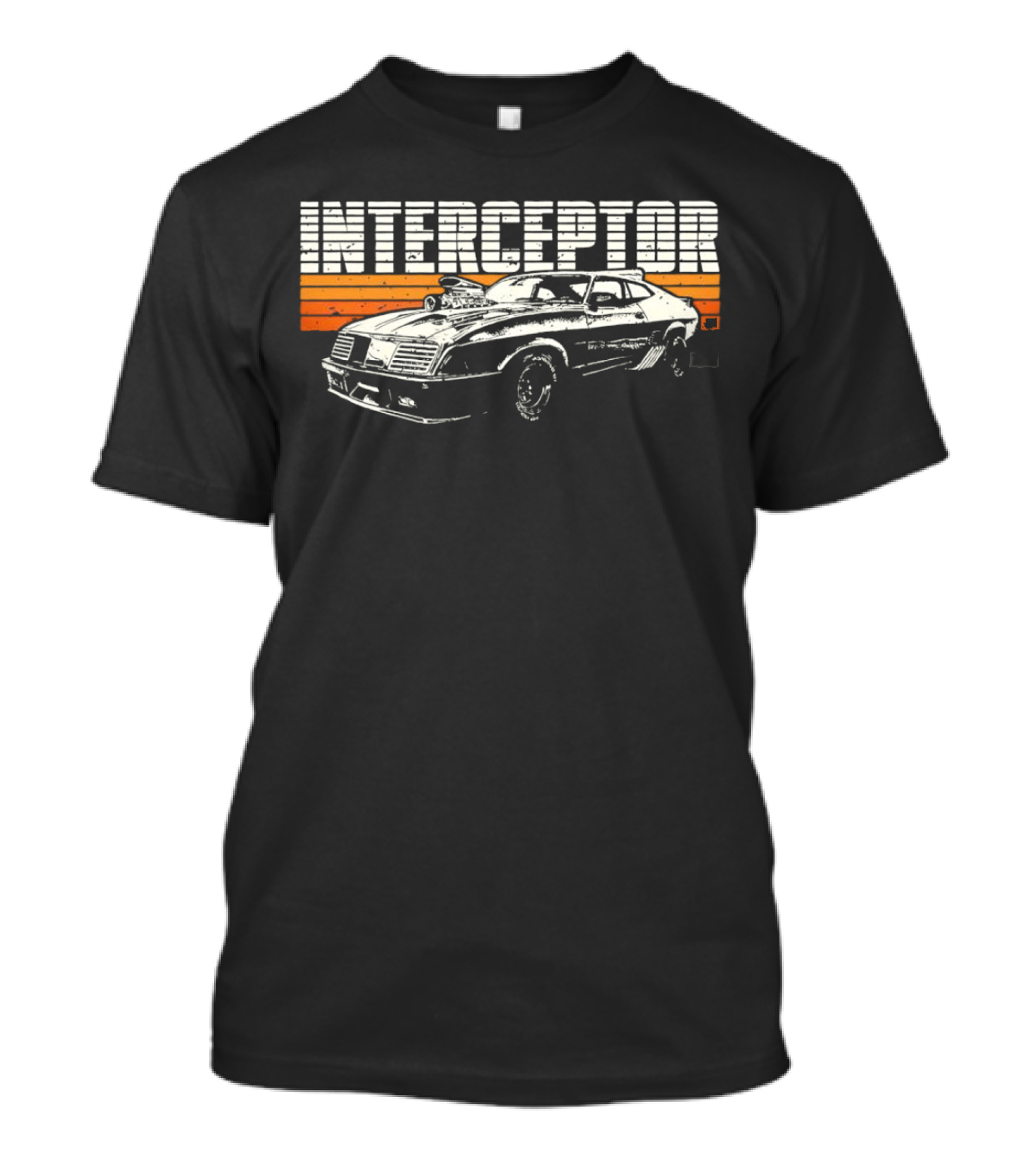 Interceptor Mad Max Vintage Car T-Shirt