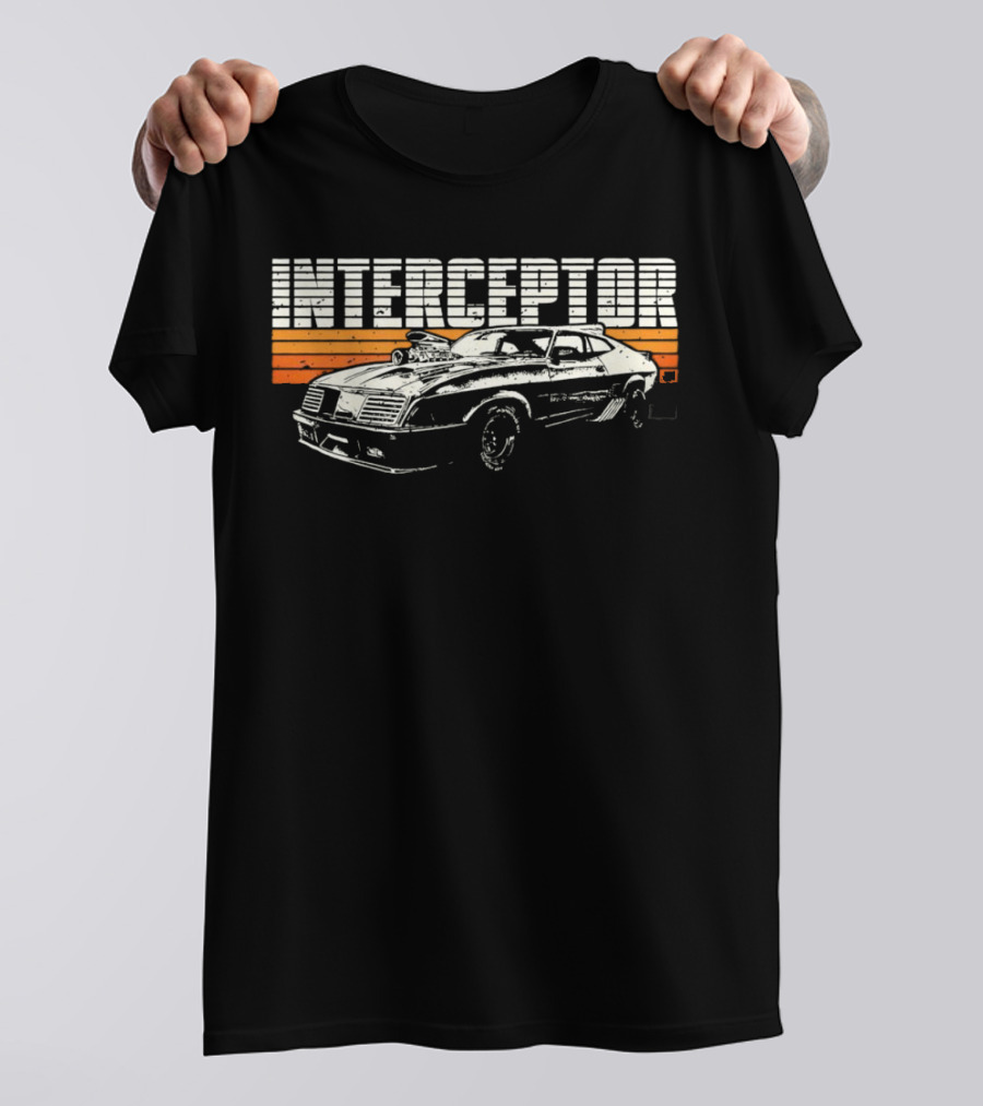 Interceptor Mad Max Vintage Car T-Shirt