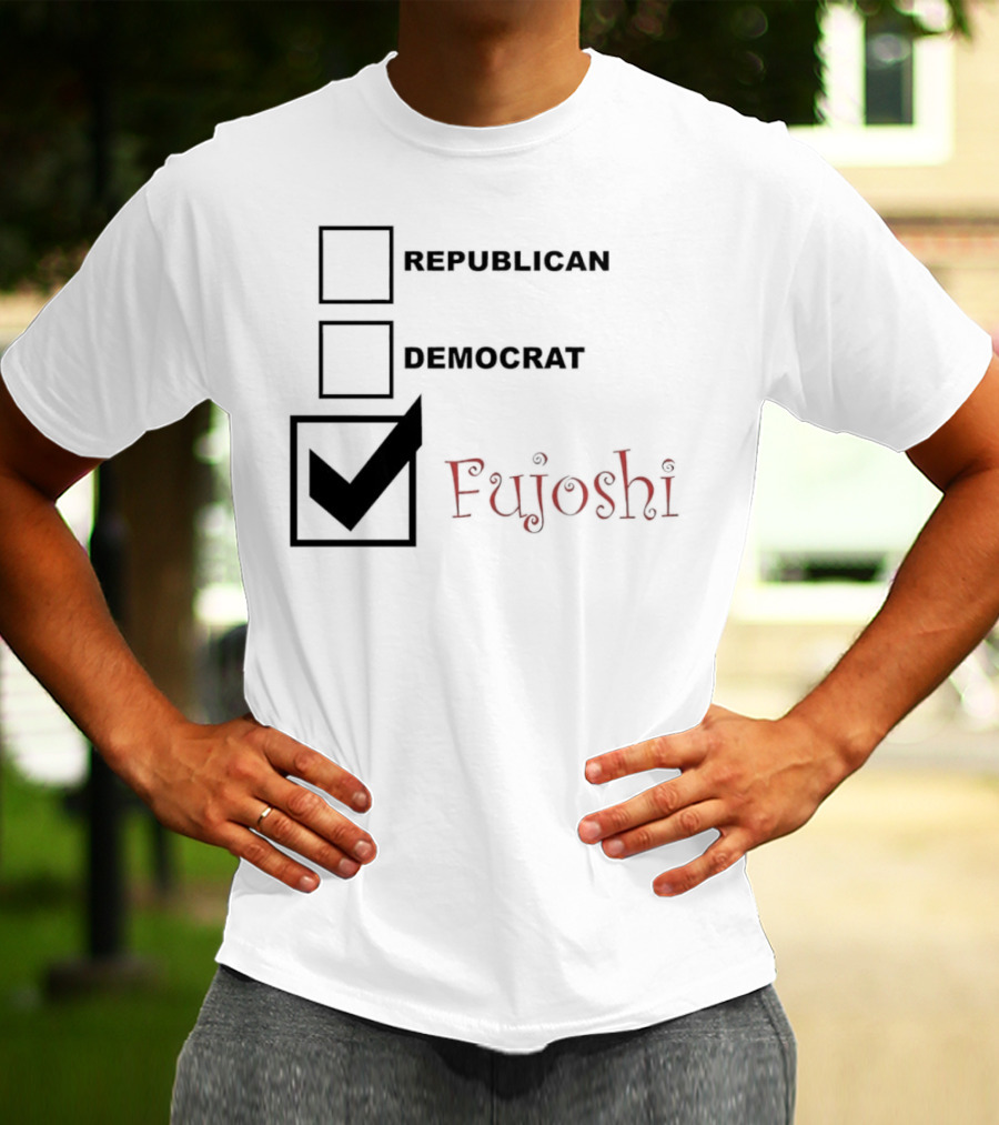 Republican Democrat Fujoshi Anime Fandom Humor T-Shirt
