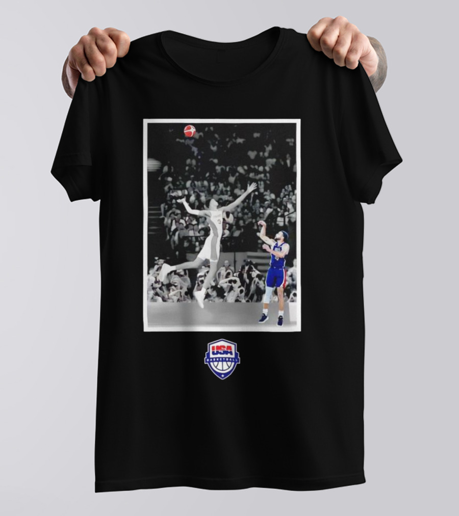 USA Basketball Stephen Curry Jump Shot Stadium Essentials T-Shirt