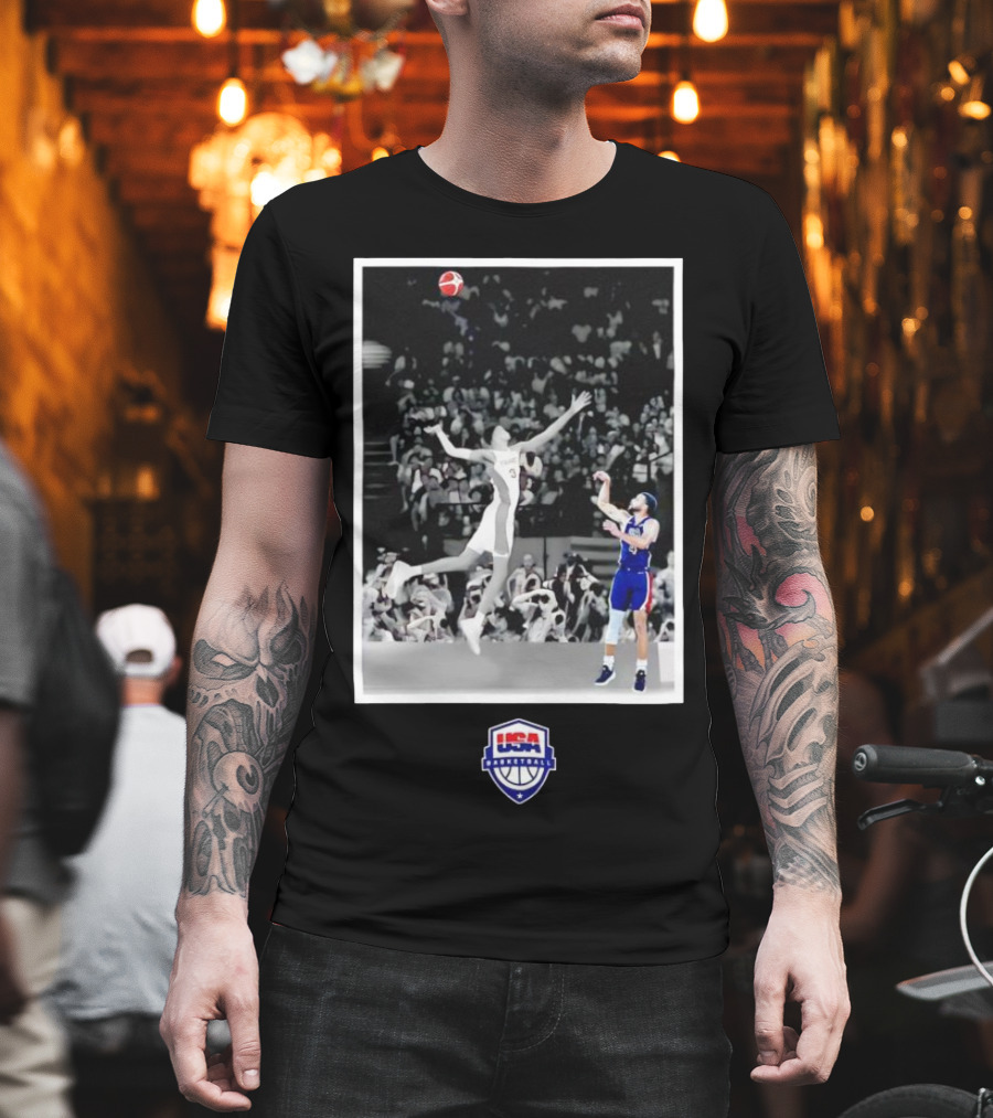 USA Basketball Stephen Curry Jump Shot Stadium Essentials T-Shirt