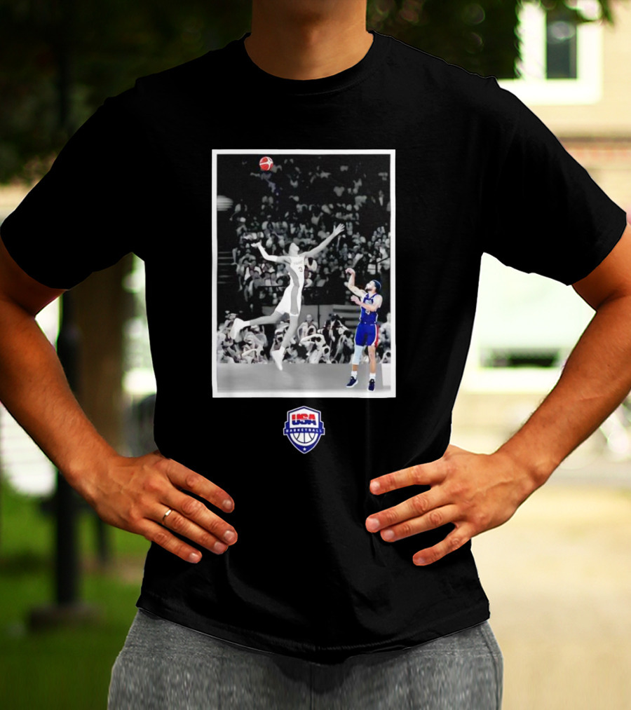 USA Basketball Stephen Curry Jump Shot Stadium Essentials T-Shirt