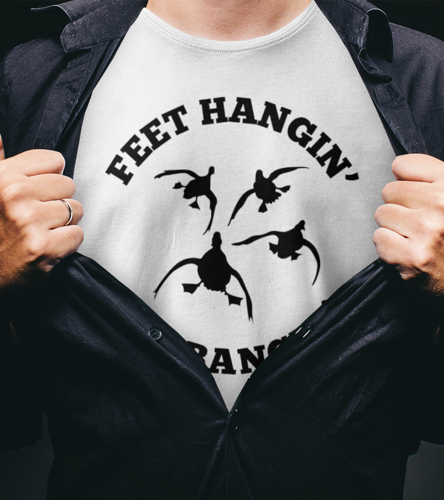 Feet Hangin' We Bangin' Duck T-Shirt