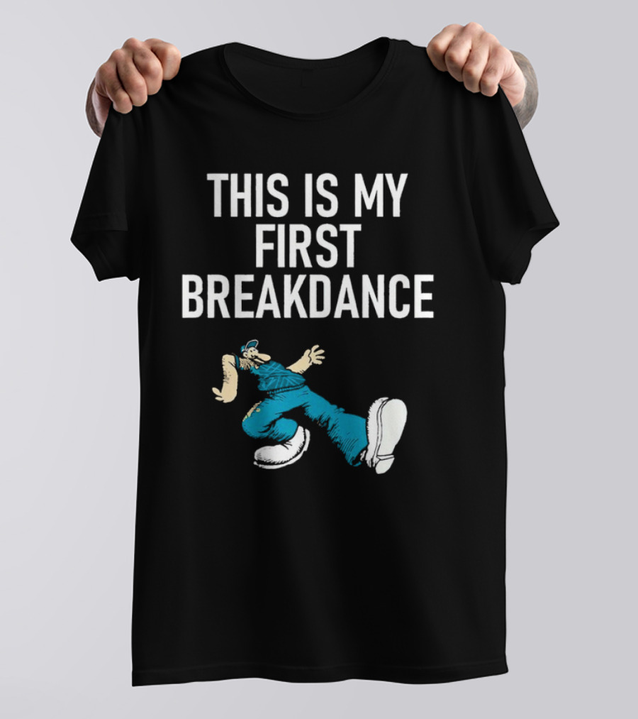 This Is My First Breakdance Keep On Truckin' Rachael Gunn T-Shirt