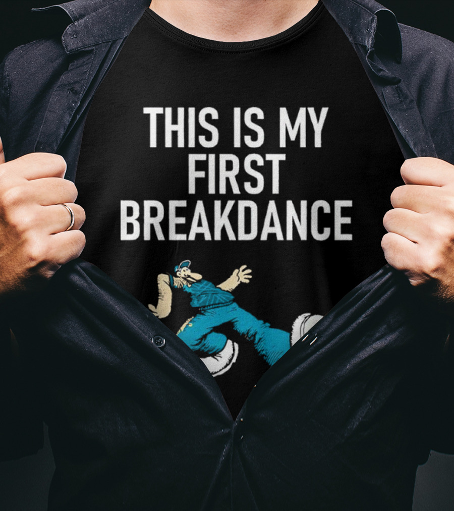 This Is My First Breakdance Keep On Truckin' Rachael Gunn T-Shirt