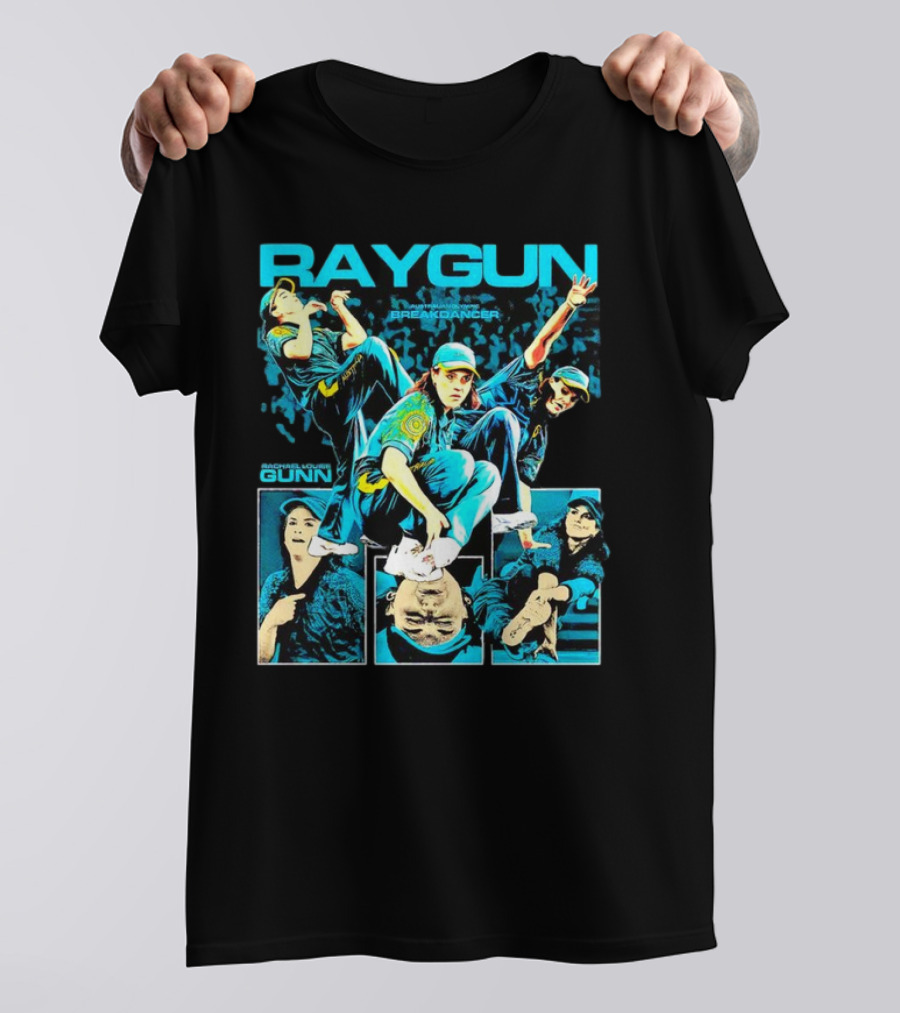Raygun Breakdancer Rachael Louise Gunn Olympic Australia T-Shirt