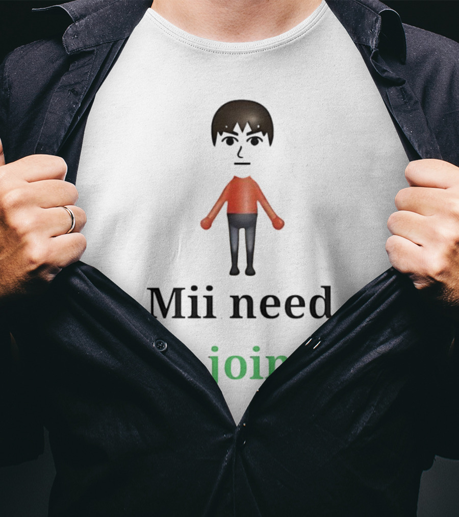 Mii Need A Joint Nintendo T-Shirt
