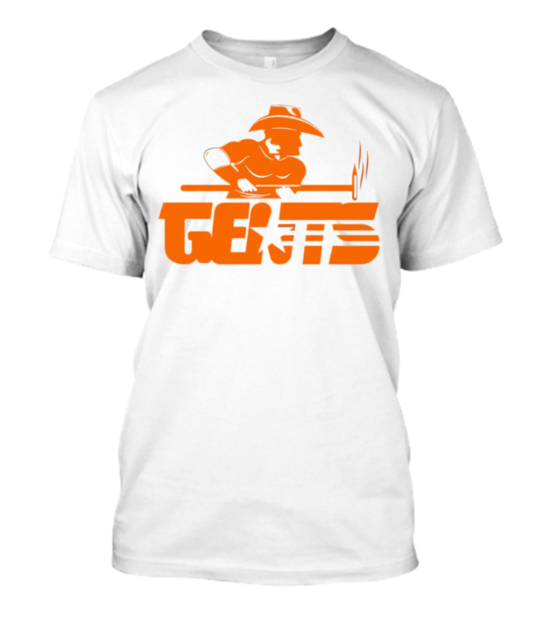 Tennessee Volunteers Gents Cowboy Branding Iron T-Shirt