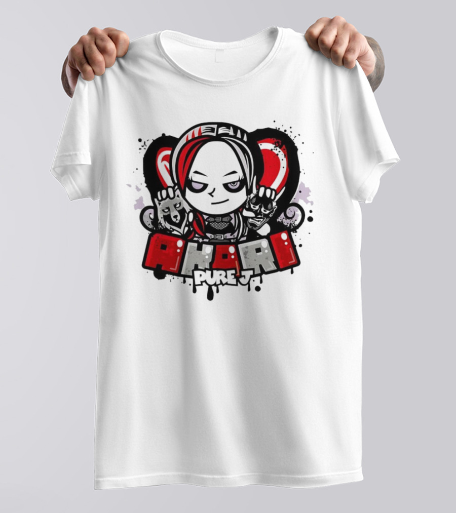 AKARI Pure J Graphic Character T-Shirt