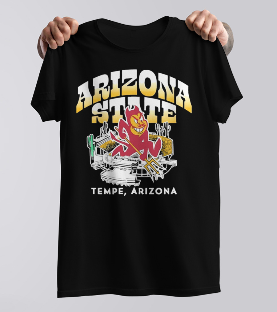 Arizona State Sun Devils Stadium Mascot Tempe Arizona T-Shirt