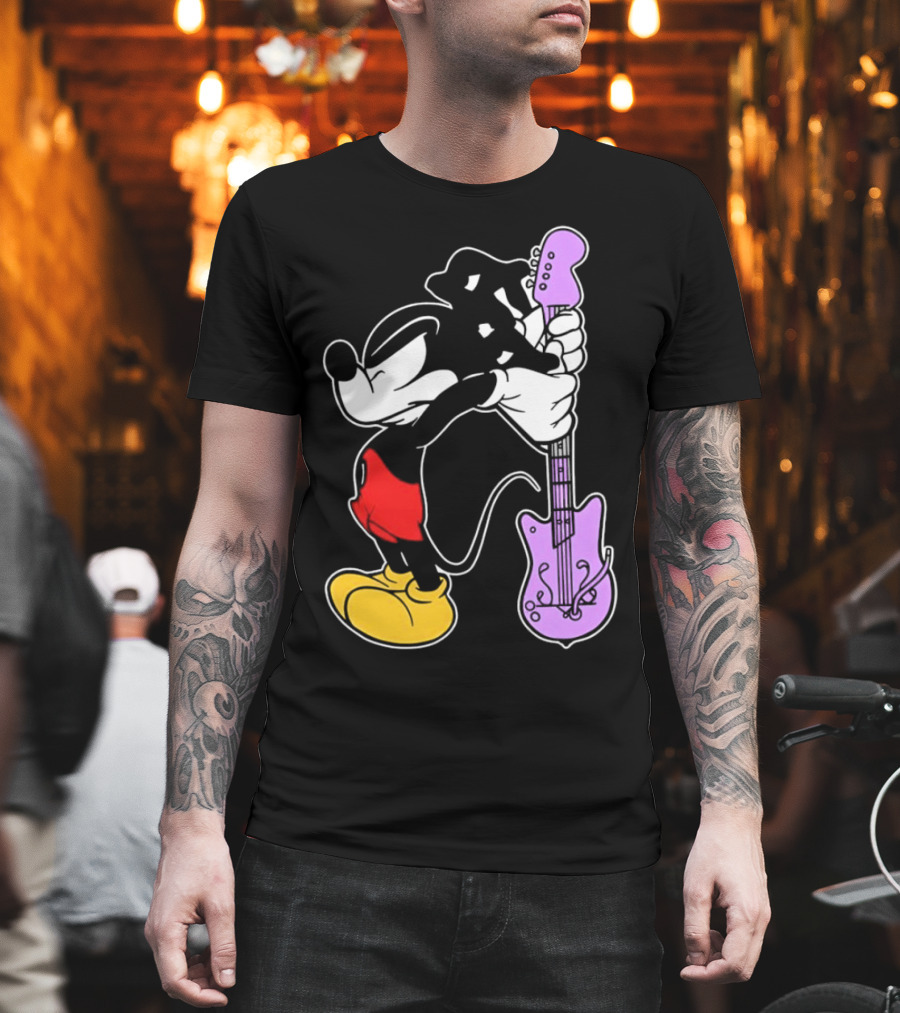 Bruce Ray Condoneordie Mickey Guitar Surprise T-Shirt