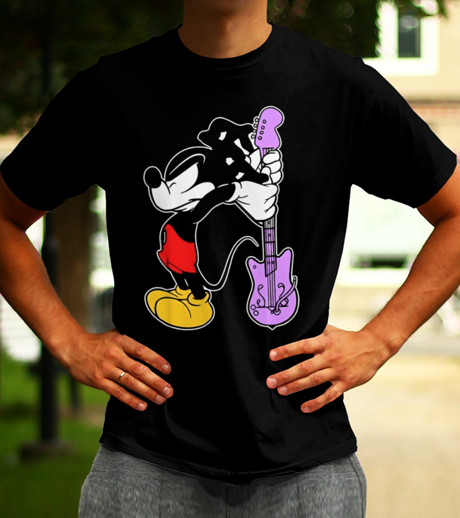 Bruce Ray Condoneordie Mickey Guitar Surprise T-Shirt