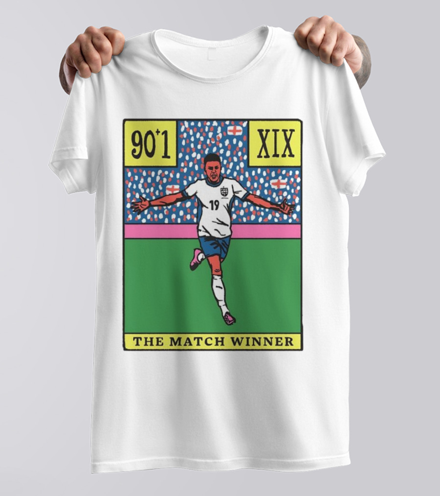 England Football Team Player 19 The Match Winner 90+1 XIX T-Shirt