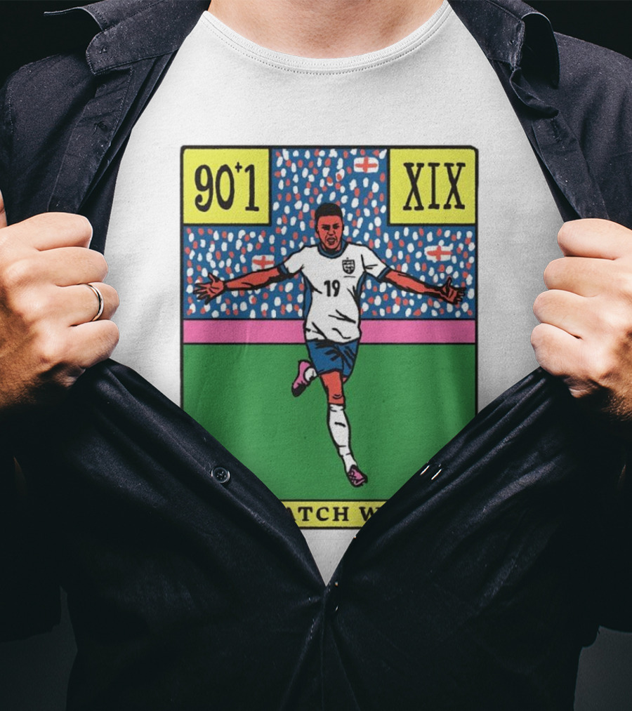 England Football Team Player 19 The Match Winner 90+1 XIX T-Shirt