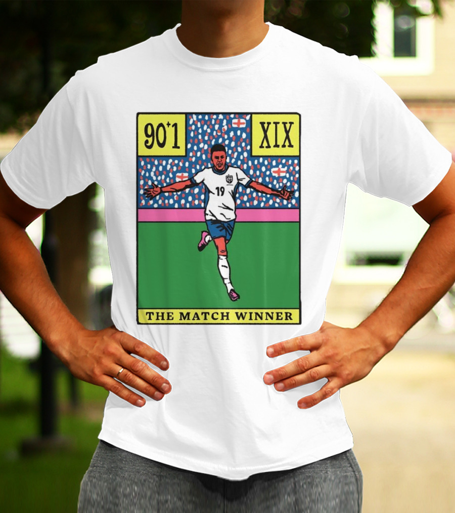 England Football Team Player 19 The Match Winner 90+1 XIX T-Shirt