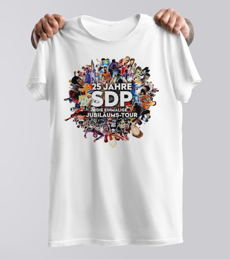 25 Jahre SDP Die Einmalige Jubiläums-Tour T-Shirt