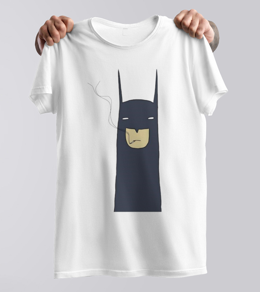 Batman Smoking Cigarette Classic T-Shirt