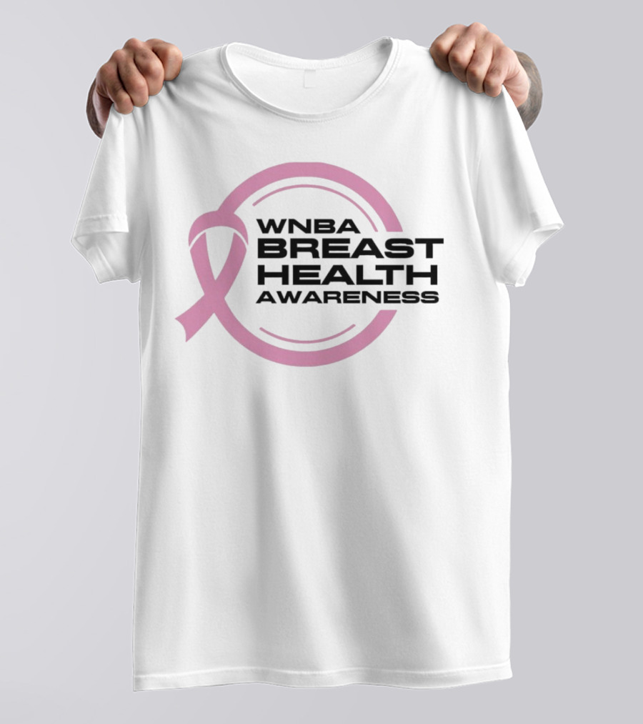 Caitlin Clark WNBA Breast Health Awareness Pink Ribbon T-Shirt
