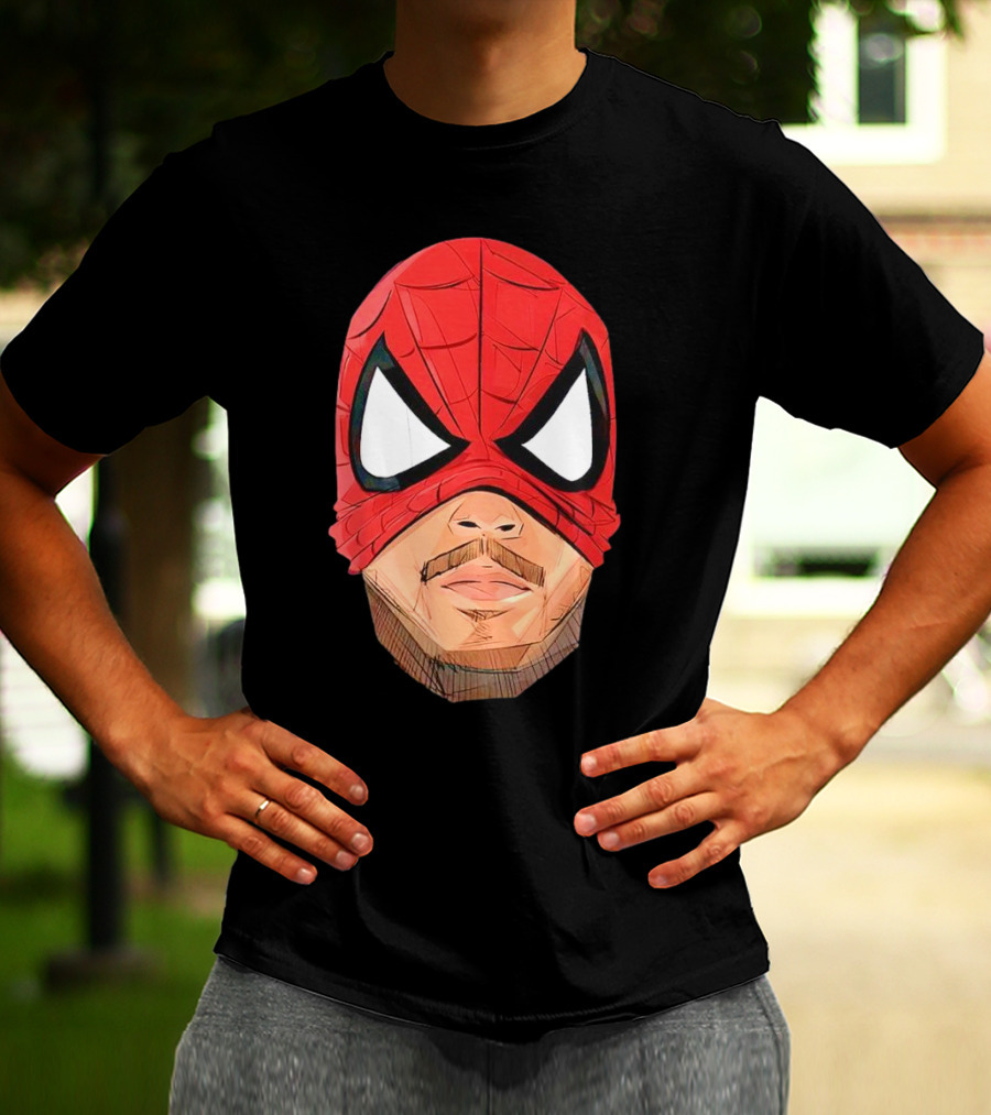 Devin Booker Spiderman Mask Character T-Shirt