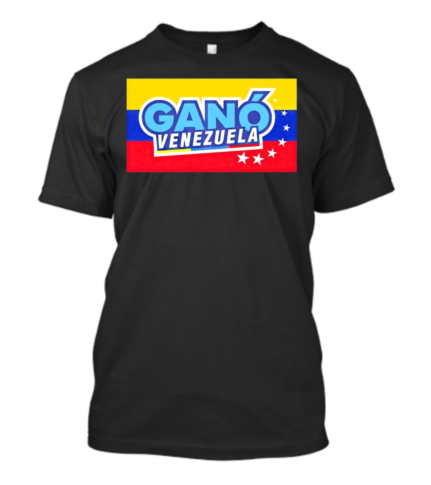 Ganó Venezuela Bandera Colores Estrellas T-Shirt