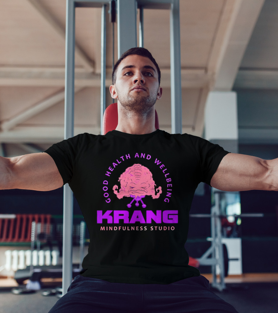 Good Health And Wellbeing Krang Mindfulness Studio Teenage Mutant Ninja Turtles T-Shirt