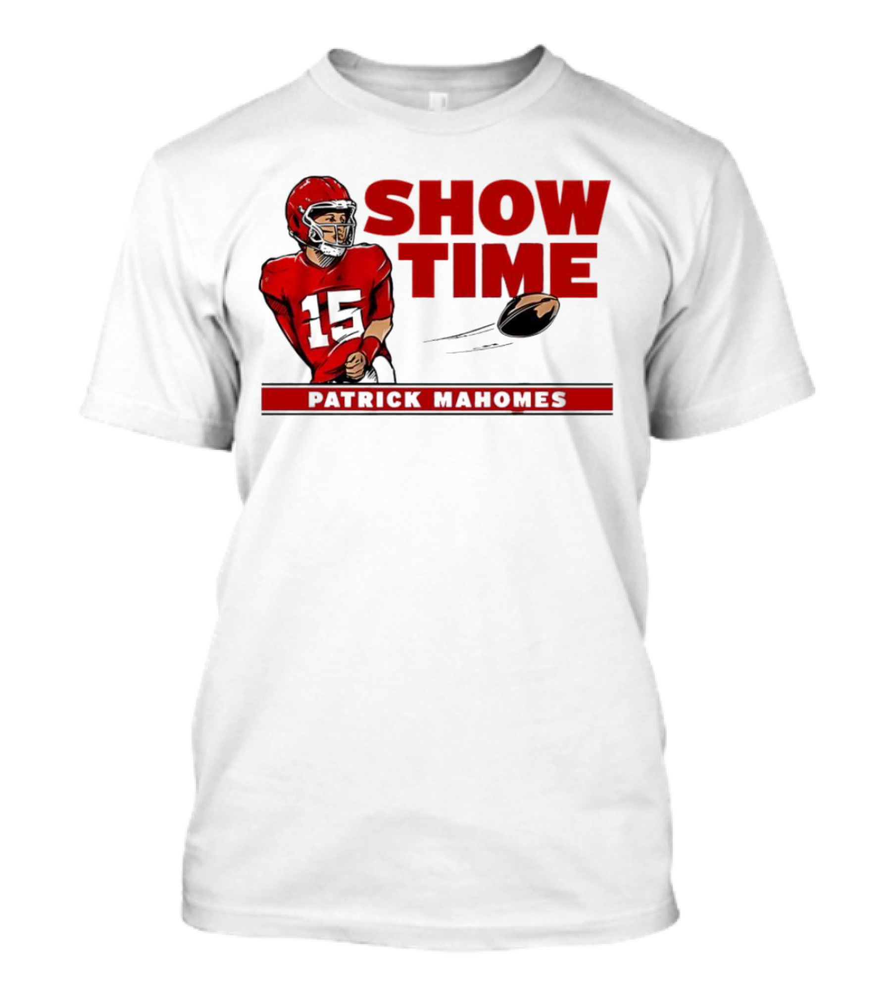 Patrick Mahomes Showtime Kansas City Chiefs Behind The Back T-Shirt