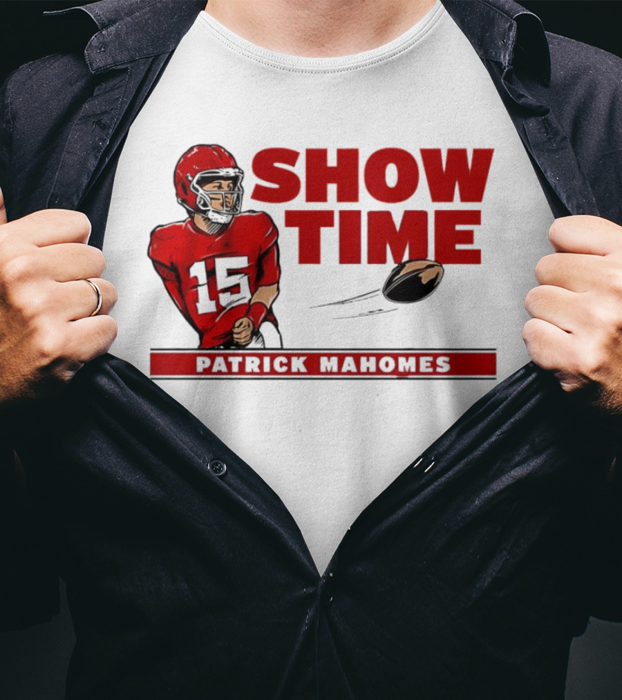 Patrick Mahomes Showtime Kansas City Chiefs Behind The Back T-Shirt