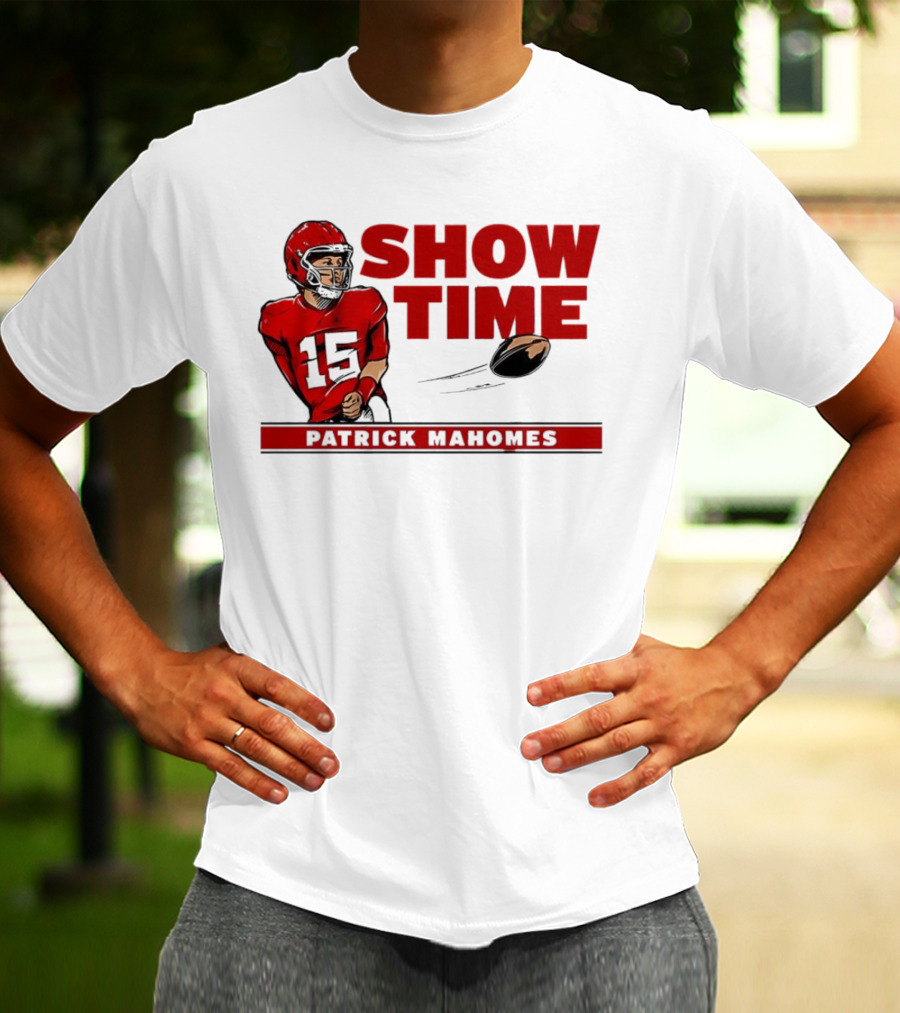 Patrick Mahomes Showtime Kansas City Chiefs Behind The Back T-Shirt