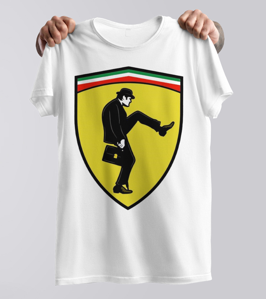 Ministry Of Silly Walks Monty Python Ferrari T-Shirt