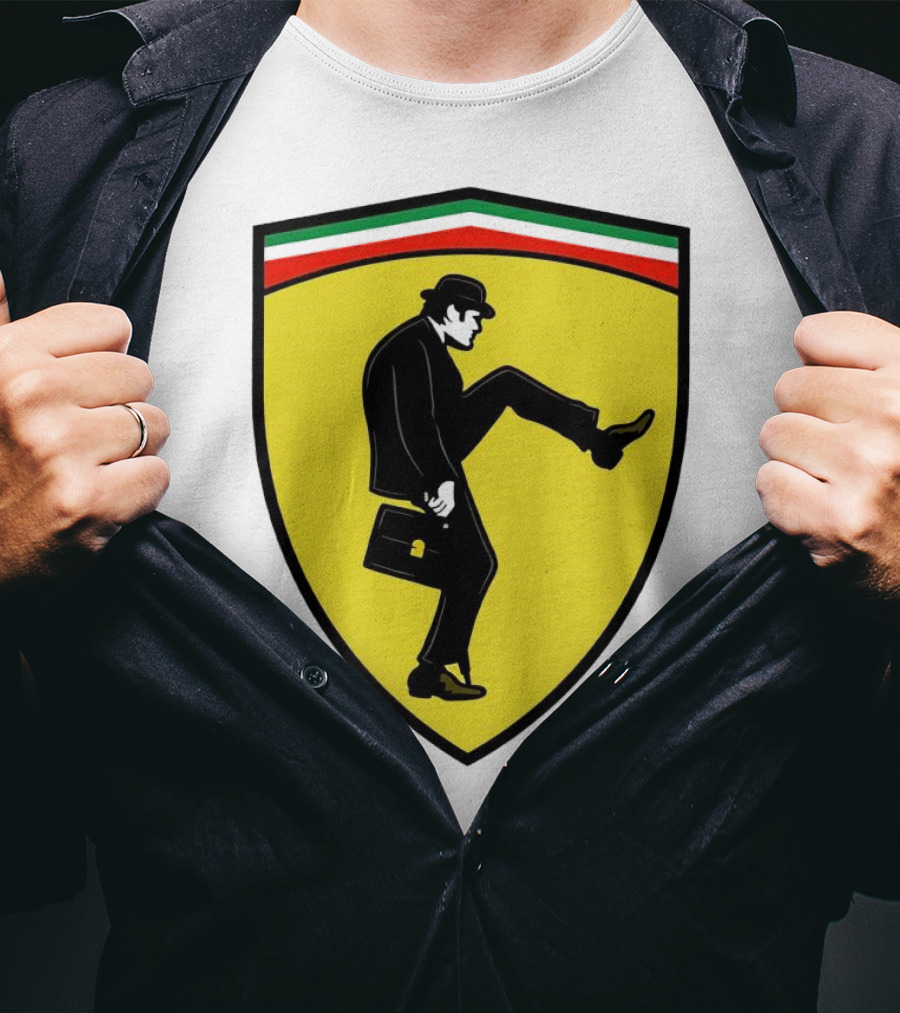 Ministry Of Silly Walks Monty Python Ferrari T-Shirt