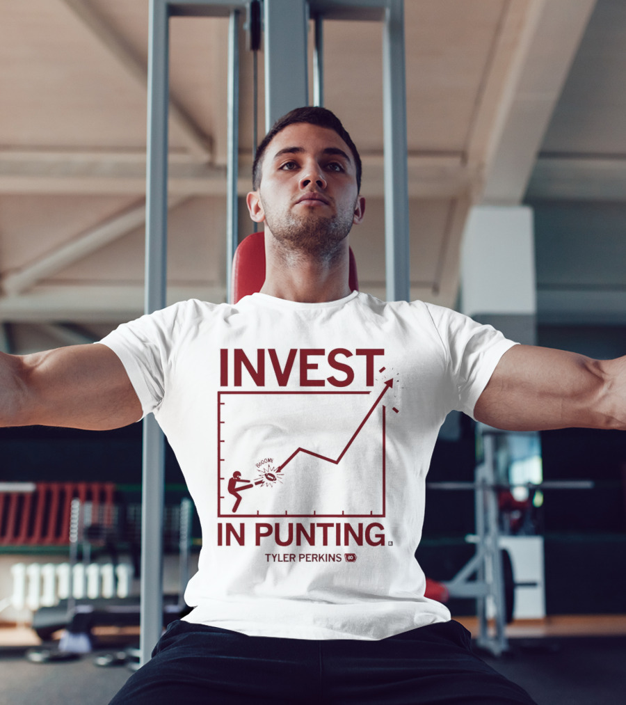 Tyler Perkins Invest In Punting Iowa State Cyclones Chart Football T-Shirt