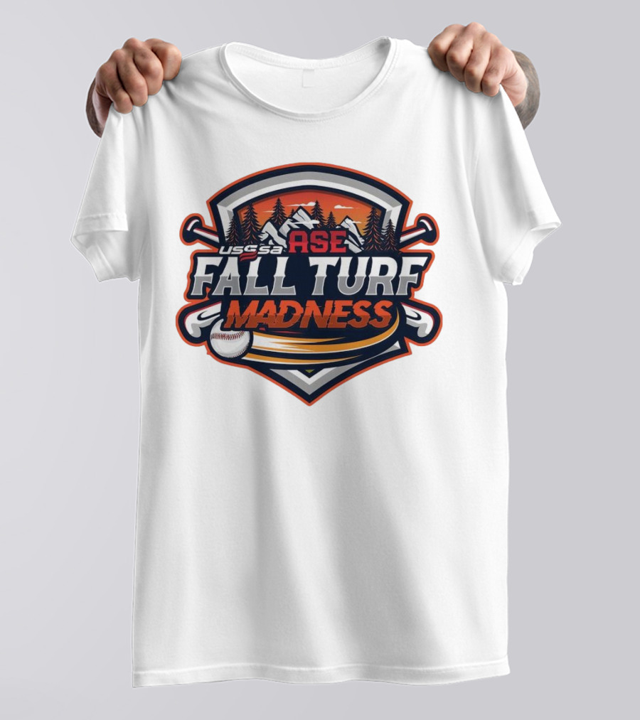 USSSA ASE Fall Turf Madness Baseball Arkansas T-Shirt